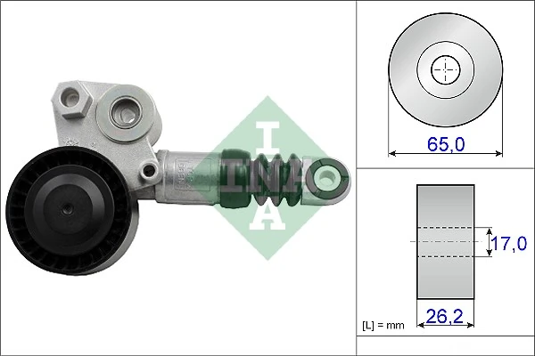 Belt Tensioner, V-ribbed belt